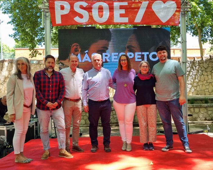 Sara Simón defiende que el “único partido” que ofrece a una candidata para tener voz y defender en Europa los intereses de Guadalajara es el Partido Socialista