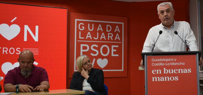 El Comité Provincial de PSOE Guadalajara aprueba por aclamación que José Luis Vega sea el próximo presidente de la Diputación