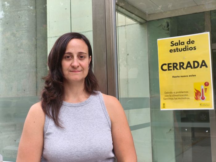 La “falta de trabajo” de Guarinos provoca que la sala de estudios de la ‘Suárez de Puga’ lleve cerrada un mes por problemas de climatización