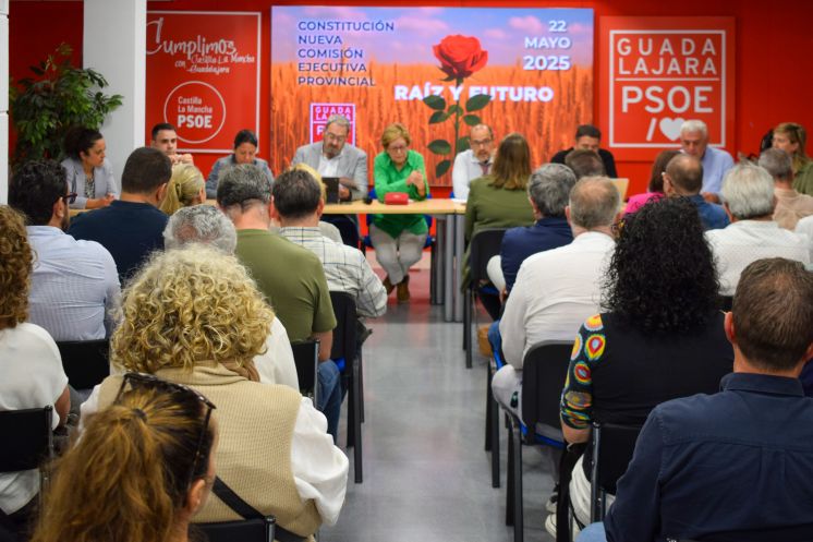 Pablo Bellido defiende que PSOE Guadalajara es el mejor “instrumento para continuar transformando la provincia con políticas progresistas”