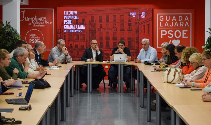 PSOE Guadalajara celebrará el próximo 22 de marzo el Comité que convocará el 16º Congreso Provincial